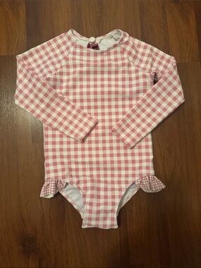 Pink Gingham Minnow Swimsuit